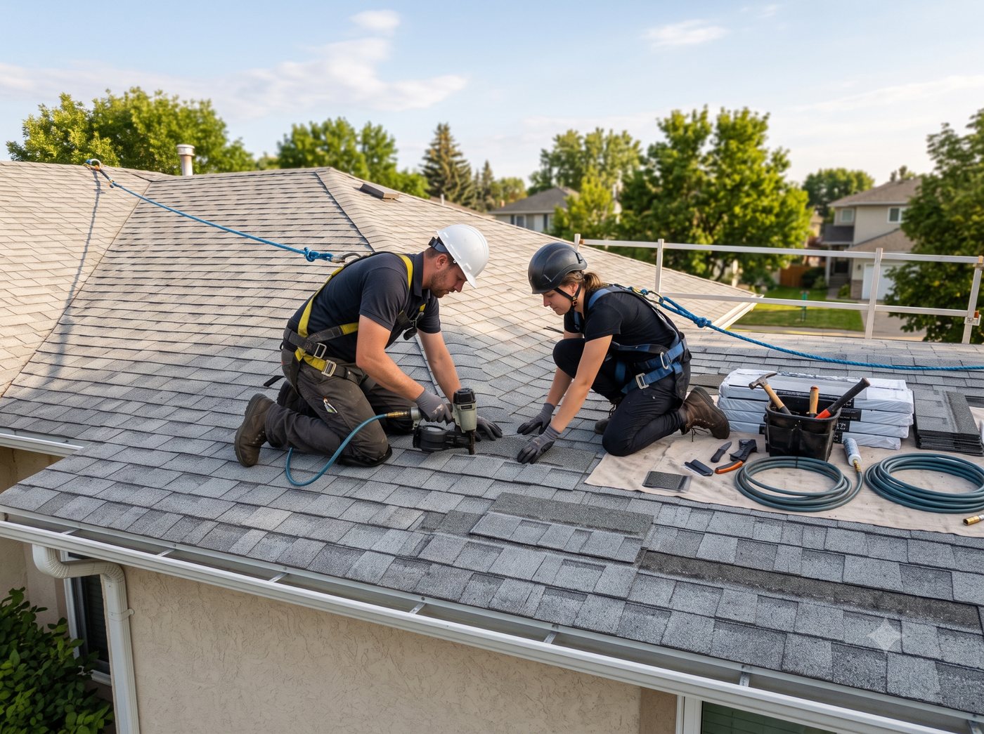 Roof Repair near Cottages on the Greene
